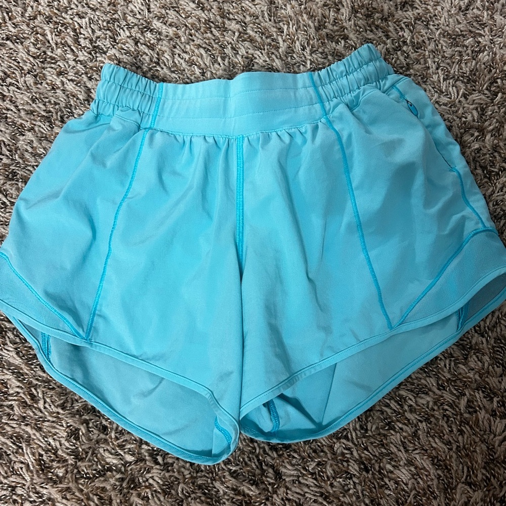 Lululemon Sky Blue Women's Hotty Hot Shorts